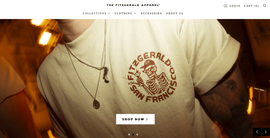 the fitzgerald ropa tienda online