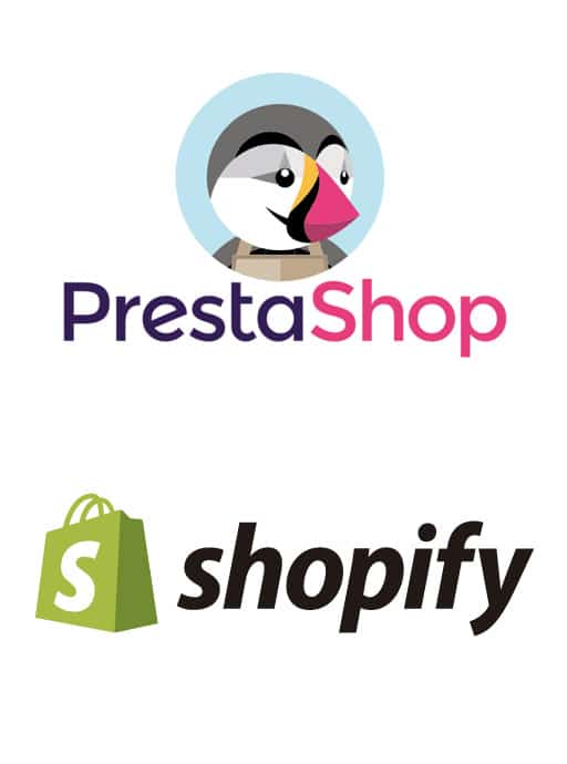 diseño tiendas online prestashop y shopify